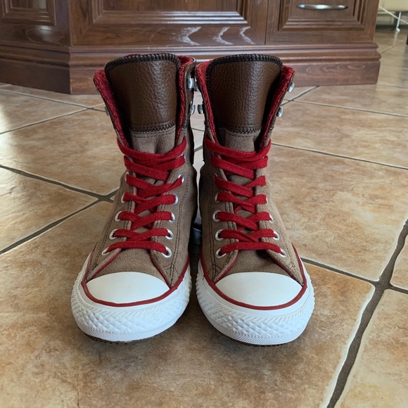 Converse CT 6 Elsie Roll-Down X-Hi Top Sneakers - Picture 7 of 14